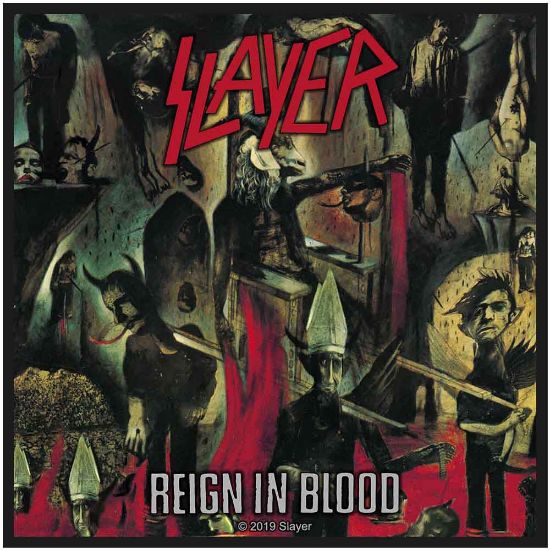 Picture of Slayer Woven Patch: Reign In Blood (Standard)