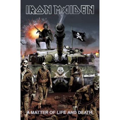 Picture of Iron Maiden Textile Poster: A Matter Of Life And Death