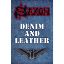 Picture of Saxon Textile Poster: Denim & Leather