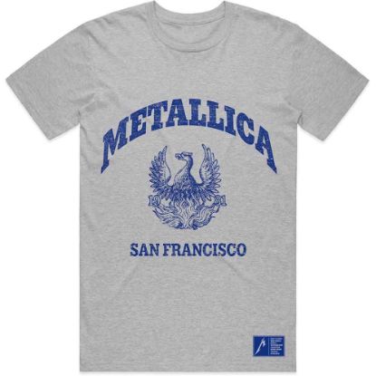 Picture of Metallica Unisex T-Shirt: College Crest