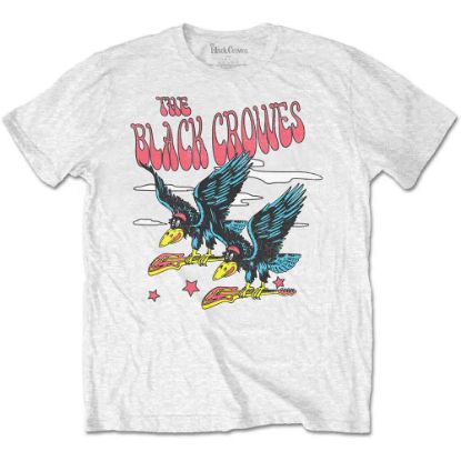 Picture of The Black Crowes Unisex T-Shirt: Flying Crowes