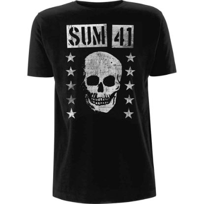 Picture of Sum 41 Unisex T-Shirt: Grinning Skull