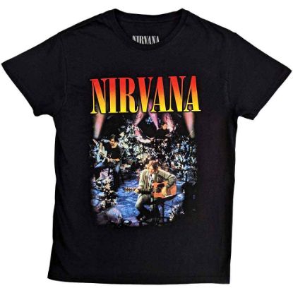 Picture of Nirvana Unisex T-Shirt: Unplugged Photo