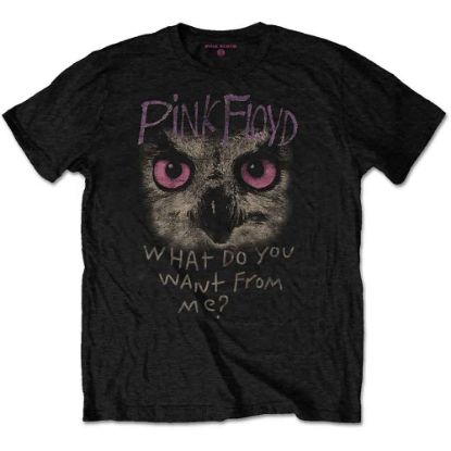 Picture of Pink Floyd Unisex T-Shirt: Owl - WDYWFM?
