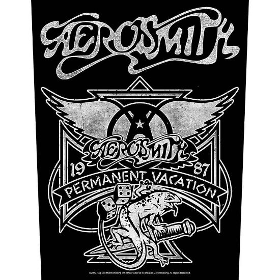 Picture of Aerosmith Back Patch: Permanent Vacation