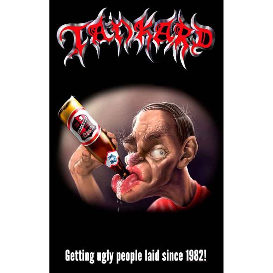 Picture of Tankard Textile Poster: The Drunkard