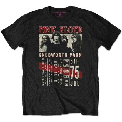 Picture of Pink Floyd Unisex T-Shirt: Knebworth '75 Eco-Friendly