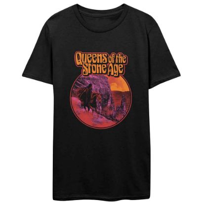 Picture of Queens Of The Stone Age Unisex T-Shirt: Hell Ride