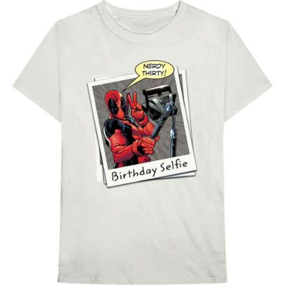 Picture of Marvel Comics Unisex T-Shirt: Deadpool Birthday Selfie