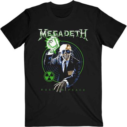 Picture of Megadeth Unisex T-Shirt: Vic Target Rust In Peace Anniversary