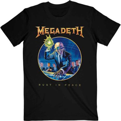 Picture of Megadeth Unisex T-Shirt: Rust In Peace Anniversary
