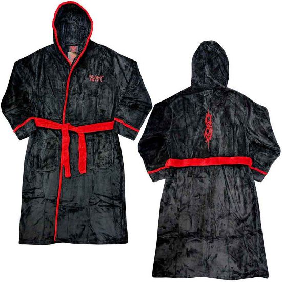 Picture of Slipknot Unisex Bathrobe: Logo & Tribal S (Small - Medium)