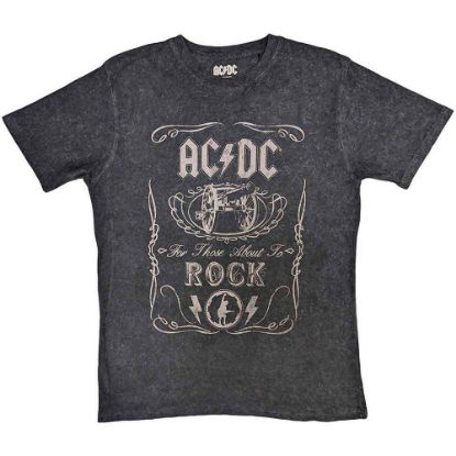 Picture of AC/DC Unisex T-Shirt: Cannon Swig Wash Collection