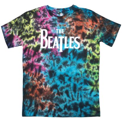 Picture of The Beatles Unisex T-Shirt: Drop T Logo Wash Collection