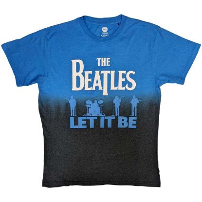 Picture of The Beatles Unisex T-Shirt: Let It Be Split Wash Collection