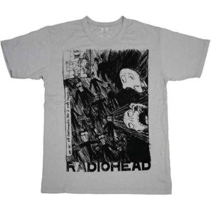 Picture of Radiohead Unisex T-Shirt: Scribble