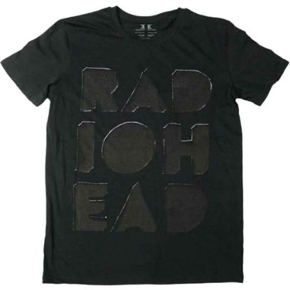 Picture of Radiohead Unisex T-Shirt: Note Pad Debossed