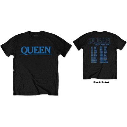 Picture of Queen Unisex T-Shirt: The Game Tour Back Print