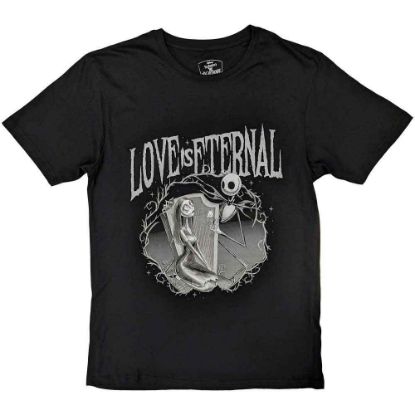Picture of The Nightmare Before Christmas Unisex T-Shirt: Jack & Sally Love Is Eternal