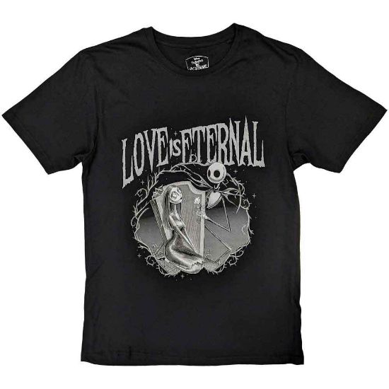 Picture of The Nightmare Before Christmas Unisex T-Shirt: Jack & Sally Love Is Eternal