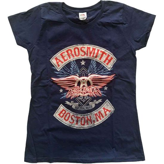 Picture of Aerosmith Ladies T-Shirt: Boston Pride