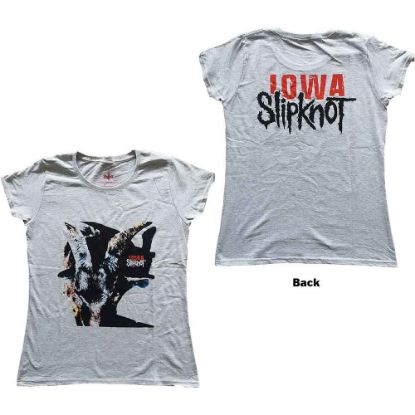 Picture of Slipknot Ladies T-Shirt: Iowa Goat Shadow Back Print