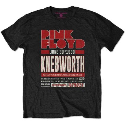 Picture of Pink Floyd Unisex T-Shirt: Knebworth '90 Red