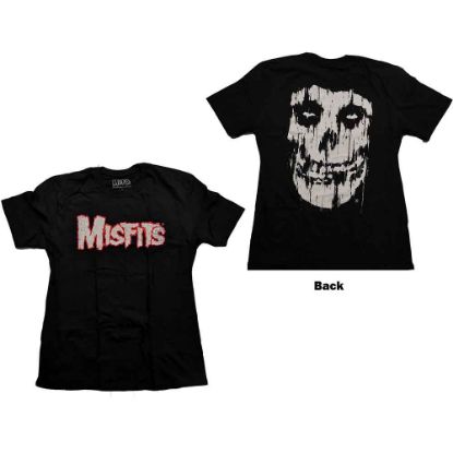 Picture of Misfits Unisex T-Shirt: Streak Back Print