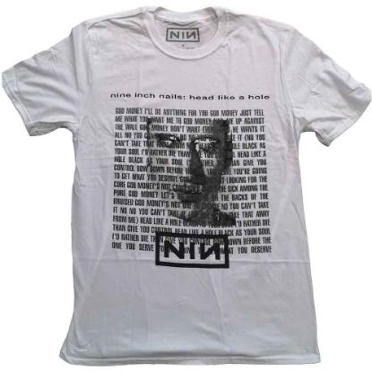 Picture of Nine Inch Nails Unisex T-Shirt: Head Like A Hole