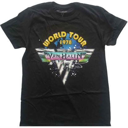 Picture of Van Halen Unisex T-Shirt: World Tour '78 Full Colour