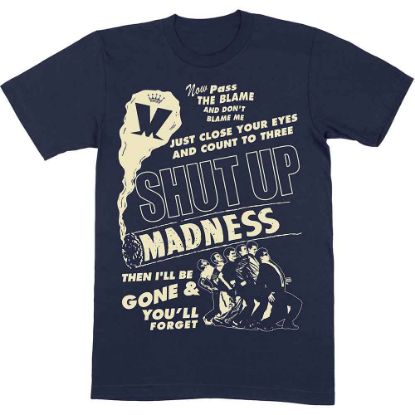 Picture of Madness Unisex T-Shirt: Shut Up