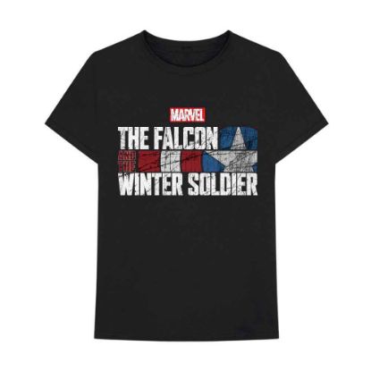 Picture of Marvel Comics Unisex T-Shirt: Falcon & Winter Soldier Text Logo