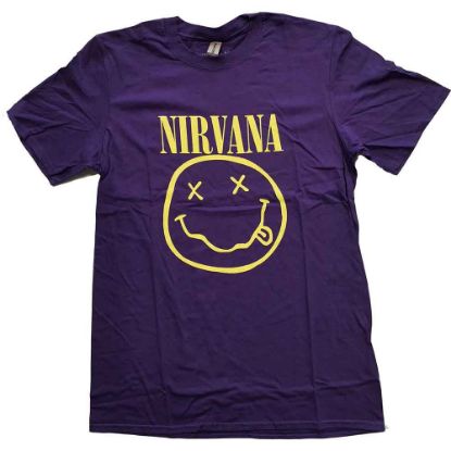 Picture of Nirvana Unisex T-Shirt: Yellow Happy Face