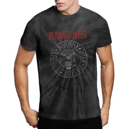 Picture of Ramones Unisex T-Shirt: Presidential Seal Wash Collection