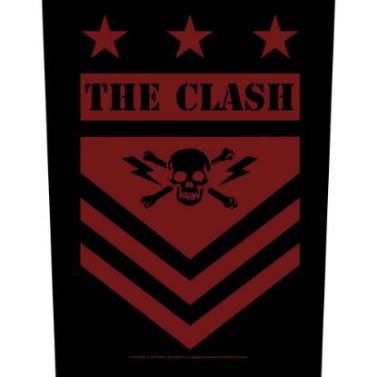 Picture of The Clash Back Patch: Military Shield