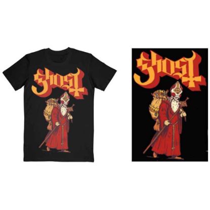 Picture of Ghost Unisex T-Shirt: Greetings From Papa Noel