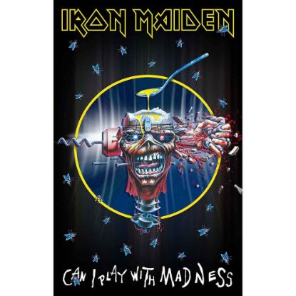 Picture of Iron Maiden Textile Poster: Can I Play With Madness