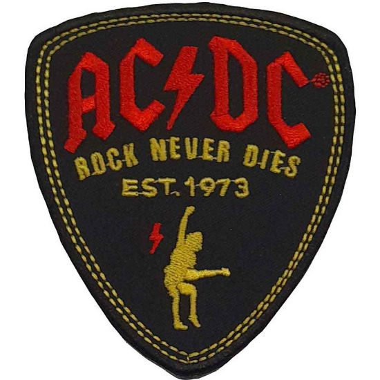 Picture of AC/DC Woven Patch: Plectrum (Standard) 