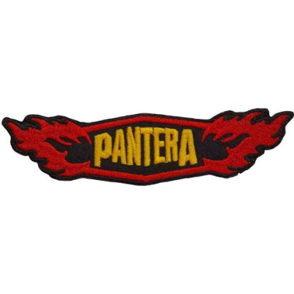 Picture of Pantera Woven Patch: Flames (Standard) 