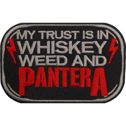 Picture of Pantera Woven Patch: Whiskey (Standard) 