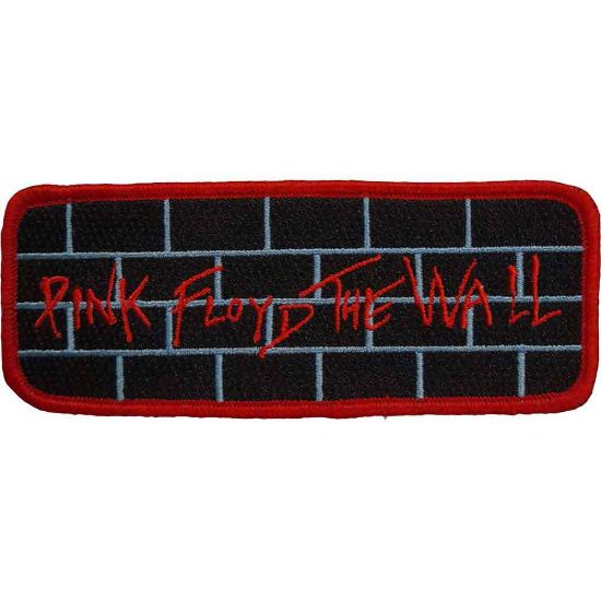 Picture of Pink Floyd Woven Patch: The Wall Red (Standard) 