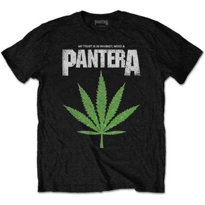Picture of Pantera Unisex T-Shirt: Whiskey 'n Weed