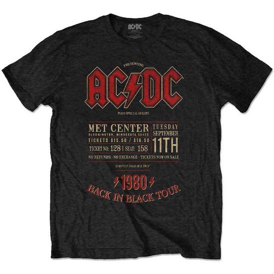 Picture of AC/DC Unisex T-Shirt: Minnesota '80