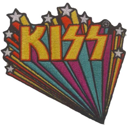 Picture of KISS Woven Patch: Star Banners (Standard) 