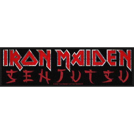 Picture of Iron Maiden Super Strip Patch: Senjutsu Logo (Retail Pack)
