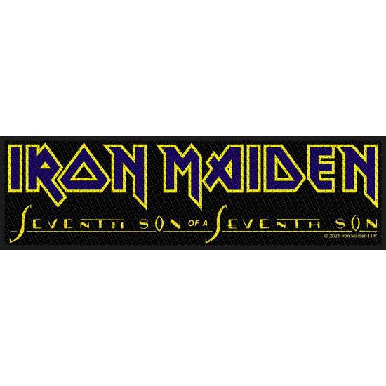Picture of Iron Maiden Super Strip Patch: Seventh Son Logo (Retail Pack)