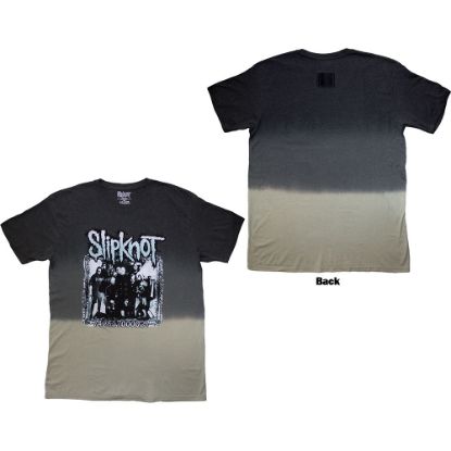 Picture of Slipknot Unisex T-Shirt: Barcode Photo Wash Collection & Back Print