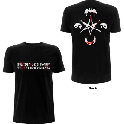 Picture of Bring Me The Horizon Unisex T-Shirt: Symbols Back Print