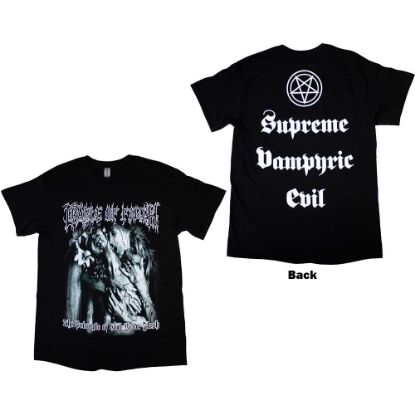 Picture of Cradle Of Filth Unisex T-Shirt: Supreme Vampiric Evil Back Print