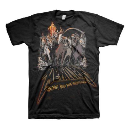 Picture of Metallica Unisex T-Shirt: 40th Anniversary Horsemen
